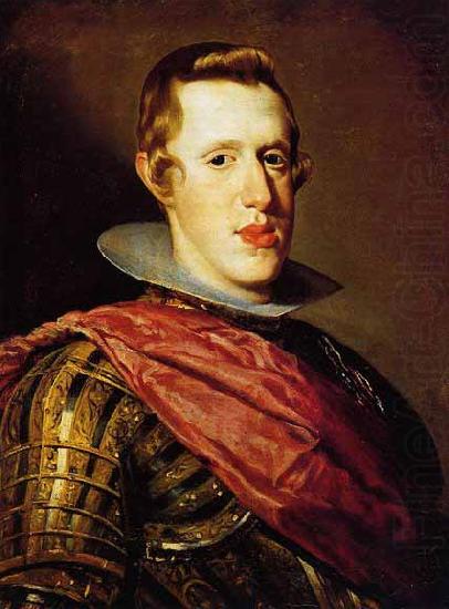 Diego Velazquez Portrait of Philip IV in Armour china oil painting image